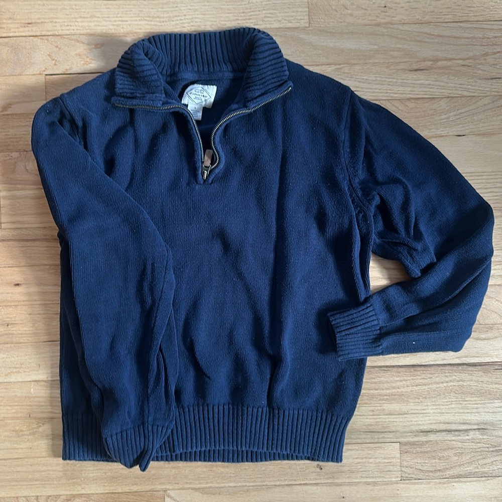 Men’s Thick Quarter Zip Sweater